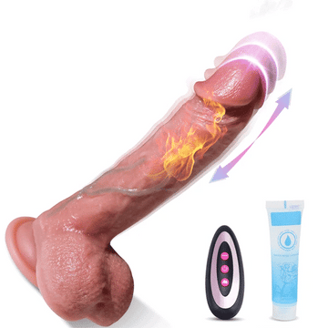 ToyJoy Conner's Realistic 7" Thrusting Dildo | Remote Control | Heating | USB