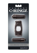 Fantasy C-Ringz Duo Vibrating Cock Ring | Couples Ring Come Closer