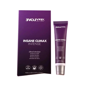 Evolved Insane Climax Intense | Clitoral Stimulant Gel | 10ml | Oil-Based