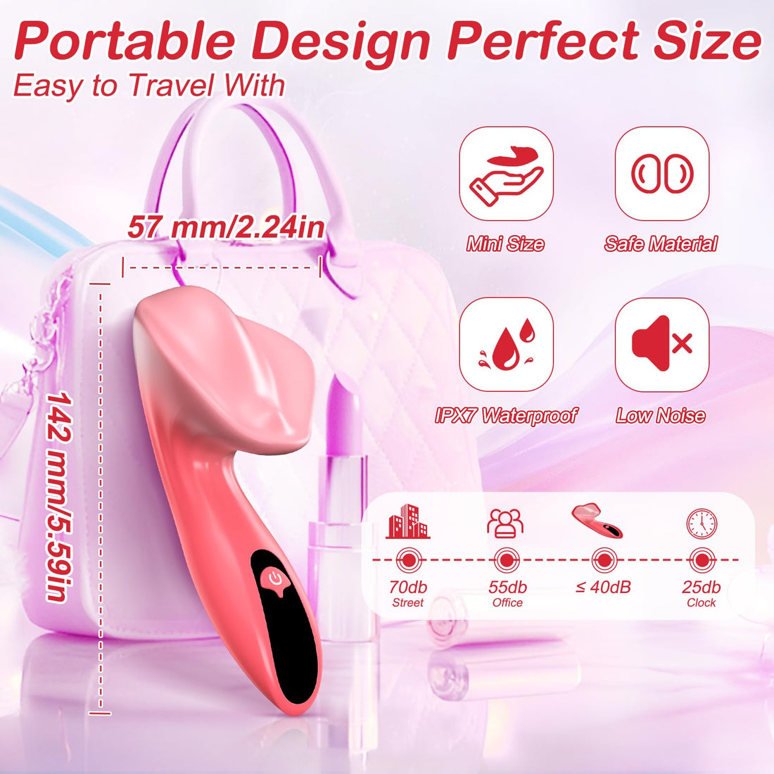 LED Display G-spot Vibrator | 9 Speeds | USB Rechargeable | Mini Size | App Control