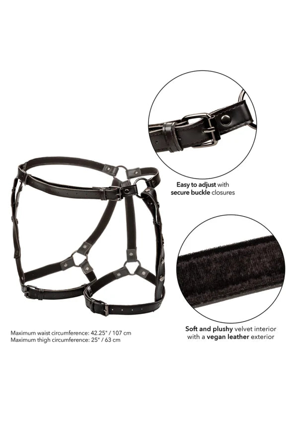 Calexotics | Euphoria Collection Riding Thigh Harness | Adjustable Free Size