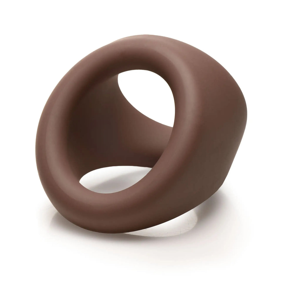 Jock Discreet Silicone Cock & Ball Ring | Brown | Stretchy Jock