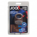 Jock Discreet Silicone Cock & Ball Ring | Brown | Stretchy Jock