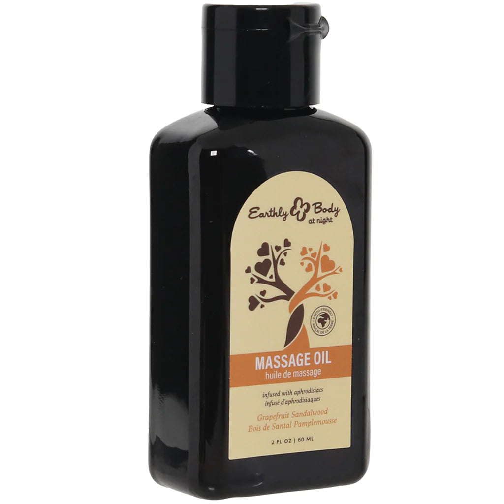 Earthly Body At Night | Grapefruit Sandalwood Massage Oil Earthly Body