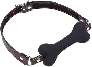Fetish Silicone Dog Bone | Mouth Gag | Adjustable