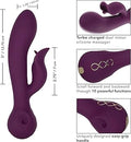 CalExotics Obsession Fantasy | Dual-Motor Vibrator | Purple Calexotics