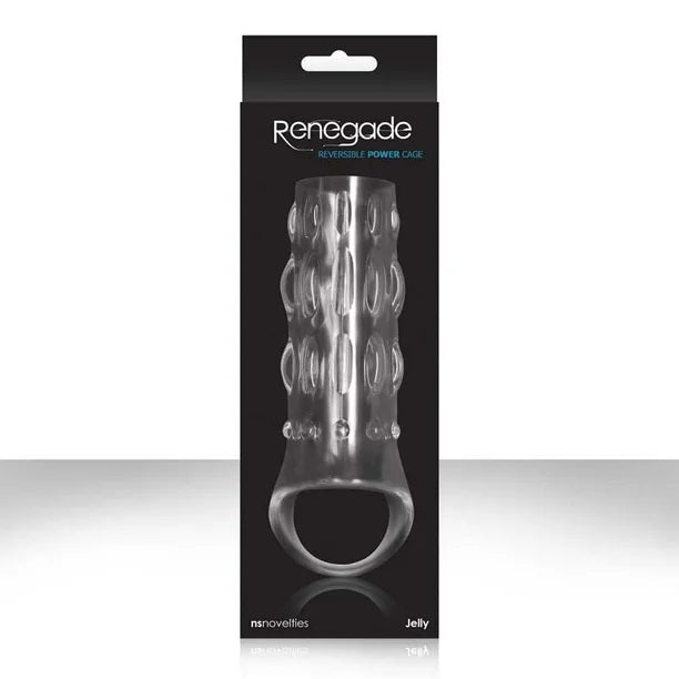 Renegade Reversible Power Cage | Ribbed | Clear