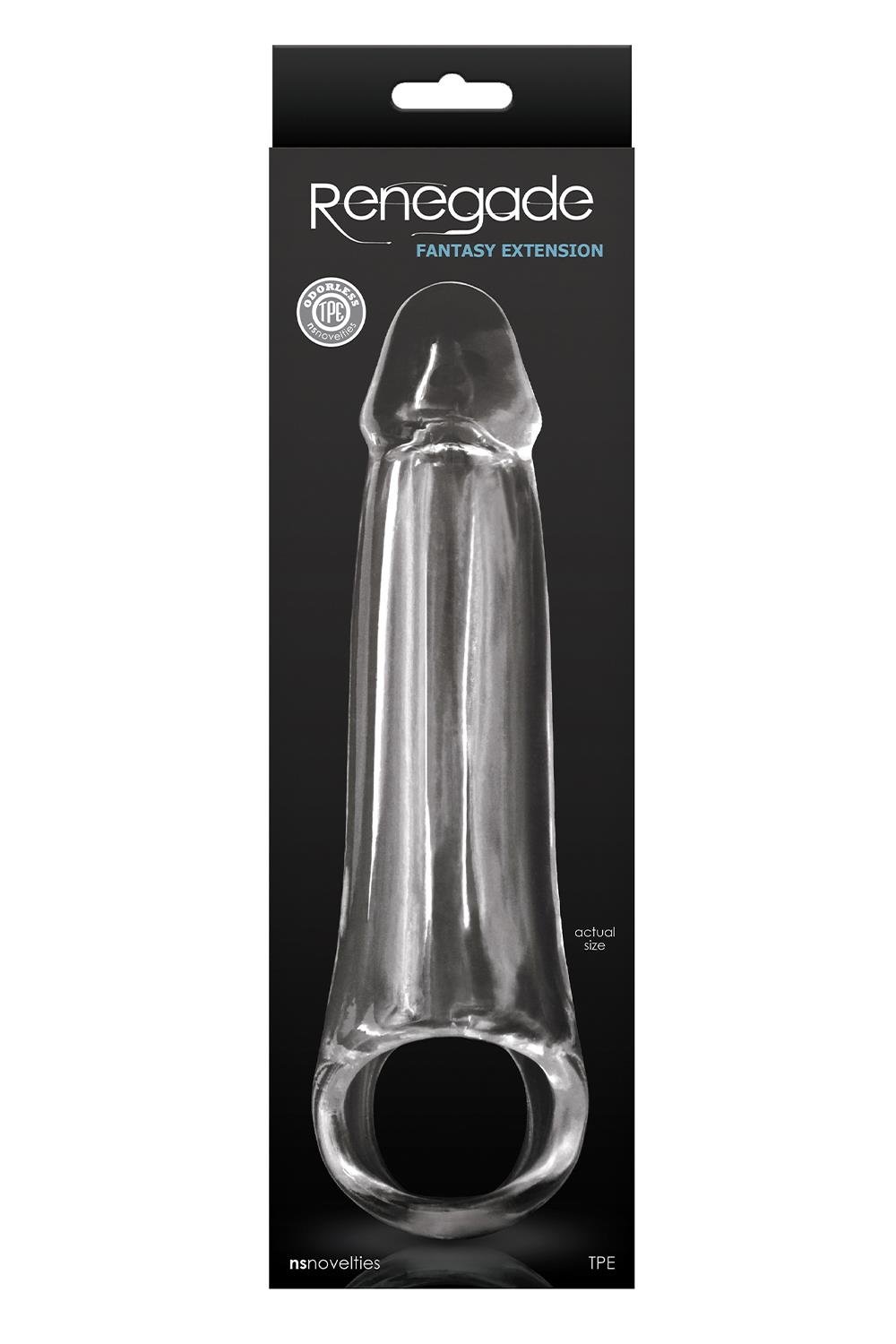 Renegade Fantasy Extension Sleeve | Clear | Stretchy | Realistic Feel