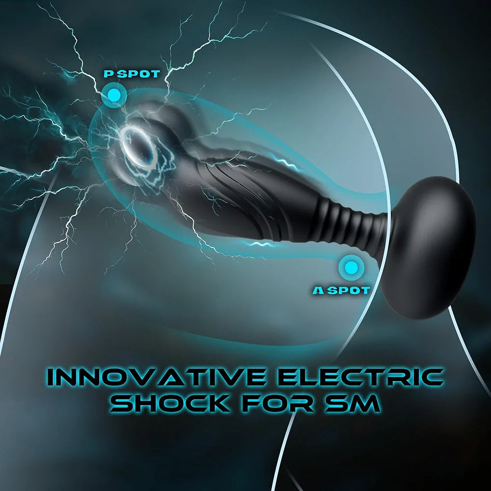 Electric Shock Anal Plug | Remote Control | USB | P-Spot