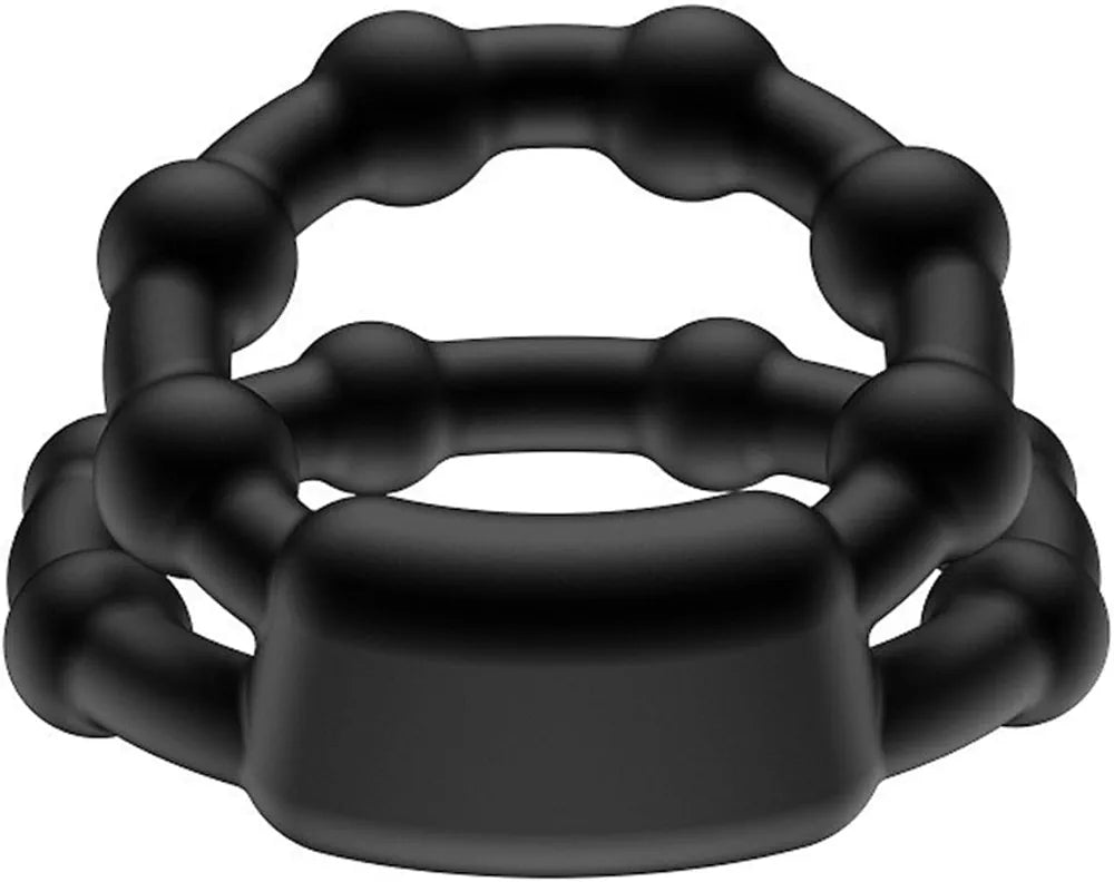 ProFlex Double Bead Ring | Lock Delay Erection | Stretchy Medical Grade