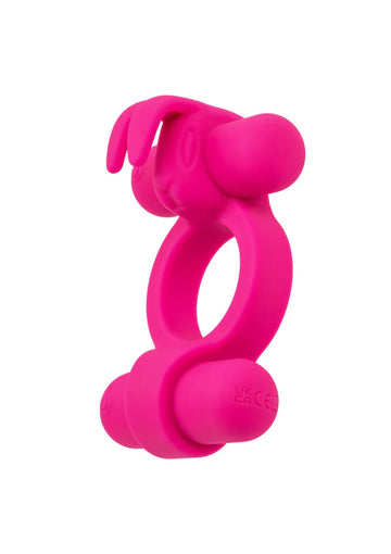 Calexotics Silicone Rechargeable Rocking Rabbit | 12 Functions | Couple Enhancers | Dual Motor