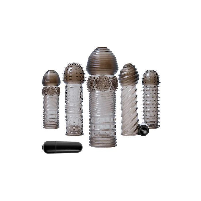 Selopa 5" Penis Sleeve Set + Free Vibrating Bullet https://www.mysexshop.co.za/
