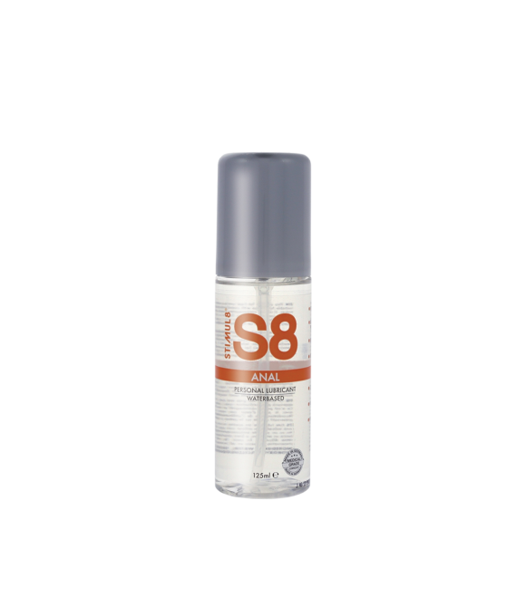 S8 WB Anal Lube | 125ml | Medical-Grade