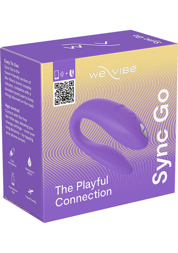 We-Vibe Sync Go | Wearable | Couple Vibrator | App Control | Dual Stimulation