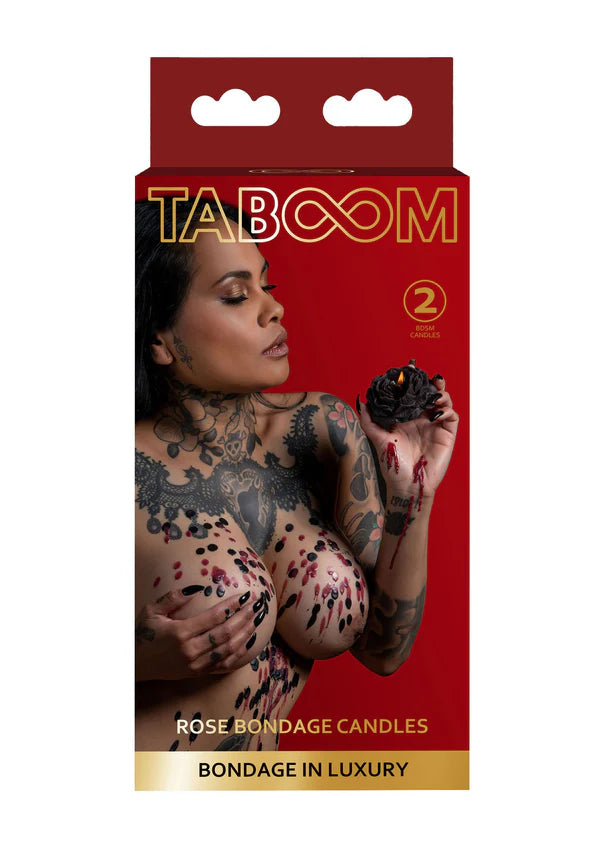 Taboom Rose Japanese Drip Candles | 2 Piece