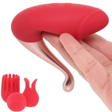 The Beat Double Pleasure | Dual Ended Vibrator | Clitoral | G-Spot | USB | 9 Vibrations