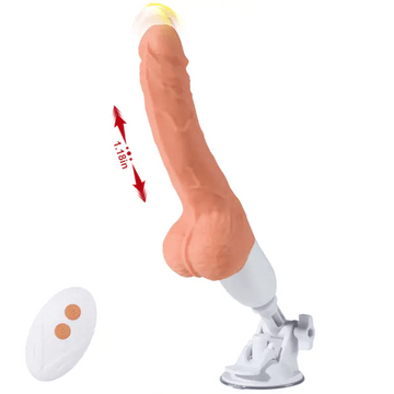 Cyclone 7" Realistic Dildo | Thrusting | Heating | Vibrating | Flesh | Suction Cub