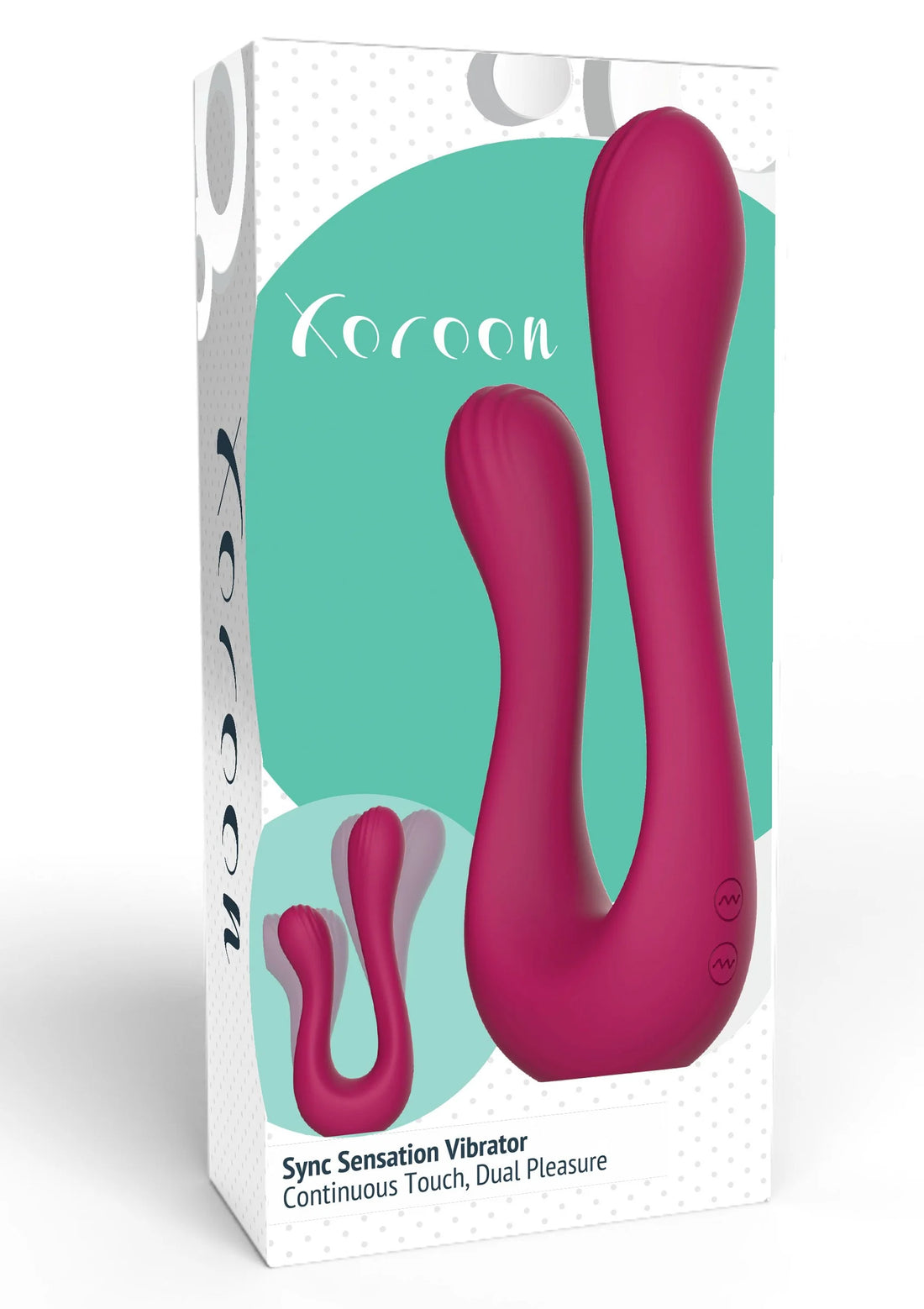 Xoroon Sync Sensation Vibrator | Dual Pleasure | 2 Motors | Waterproof