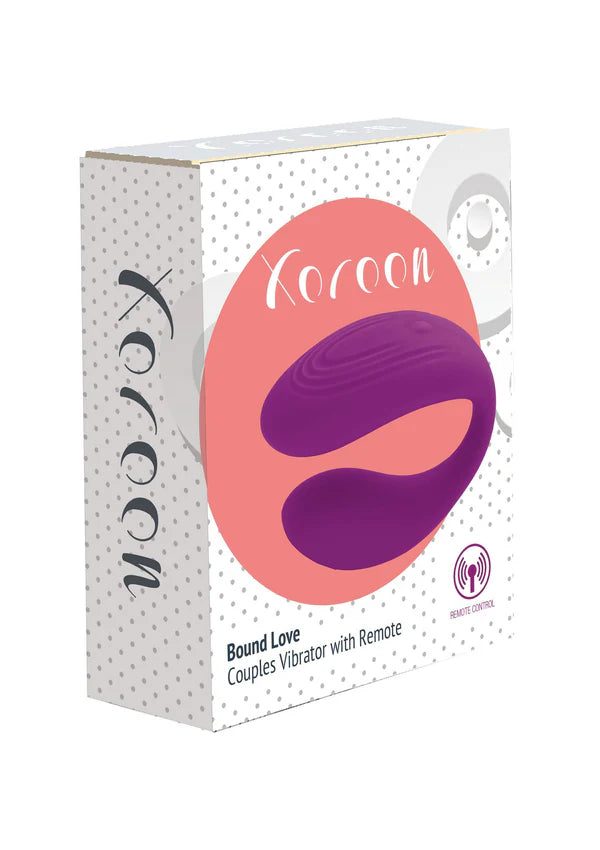 Xocoon | Bound Love | Couple Vibrator With Remote | Purple