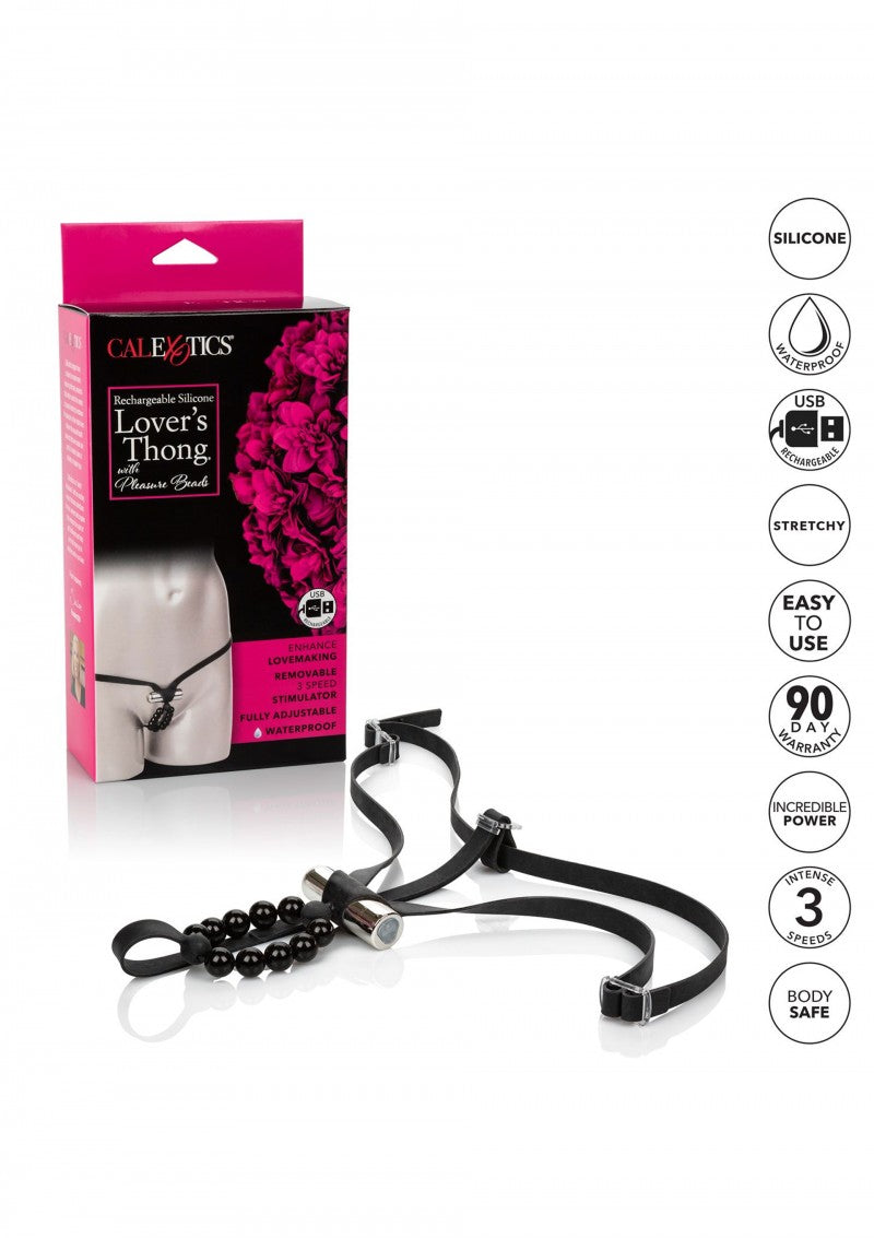 Rechargeable Lover’s Thong | Pleasure Beads