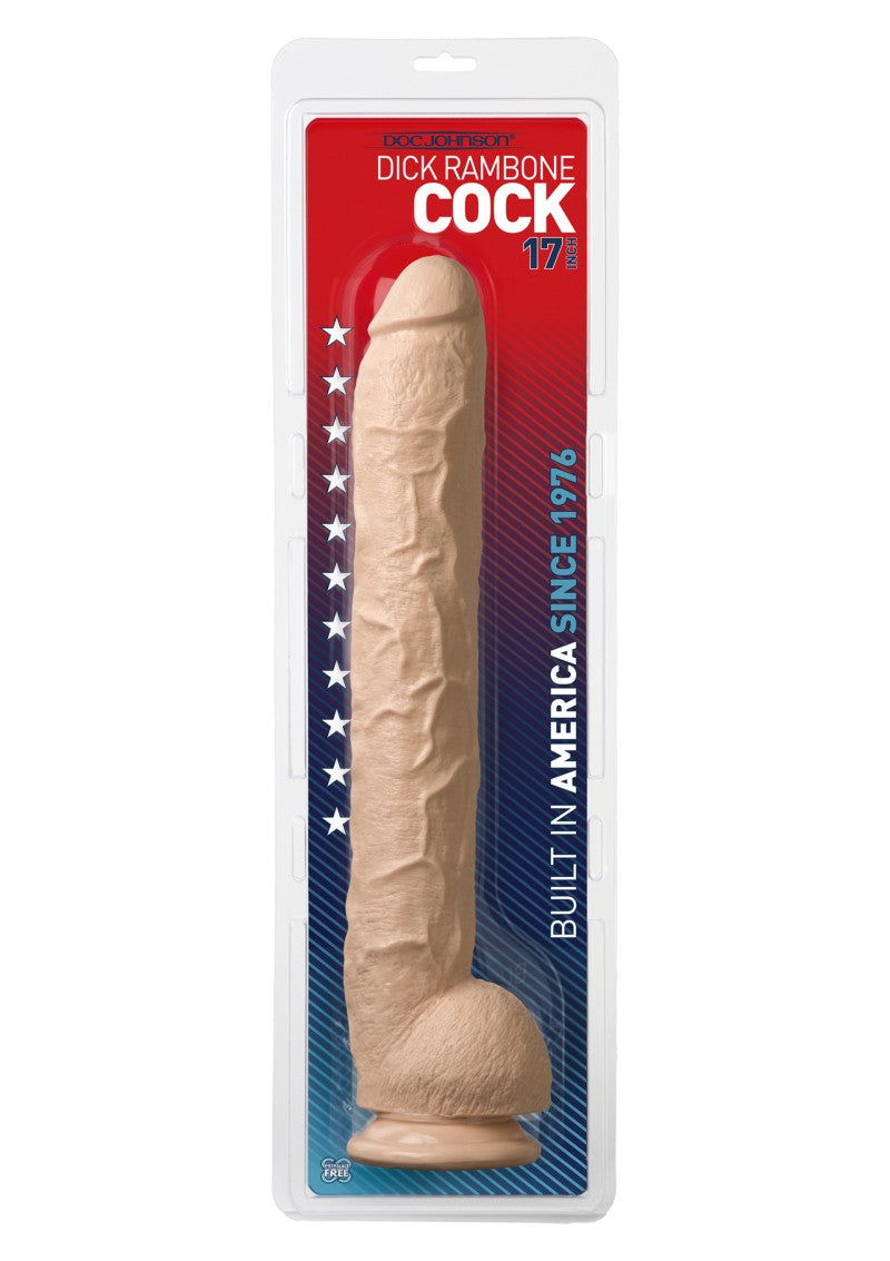Doc Johnson Classic Dick Rambone Cock Flesh 17" | Buy Sex Toys Online