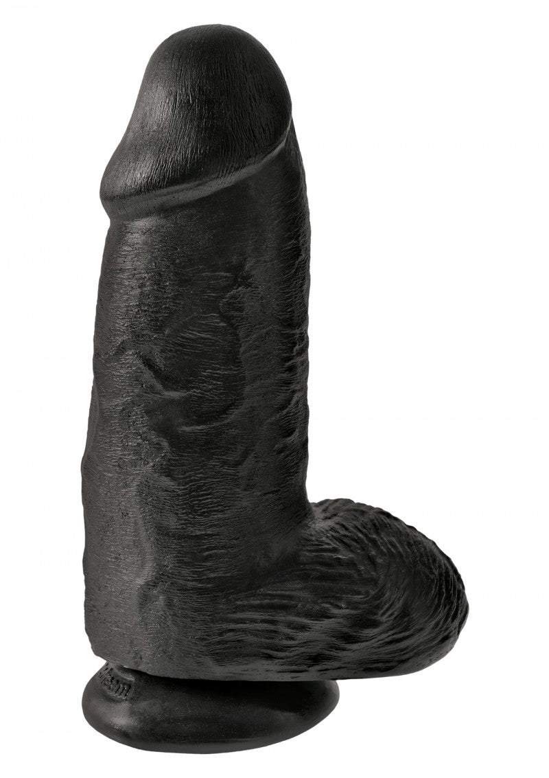 King Cock Chubby | Black | 9"