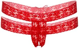Darling Lucy Thong | Crotchless | Embroidery | 4 Way Stretch