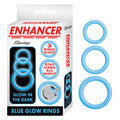 Enhancer | Stretchy Cock Ring | Blue Glow In The Dark