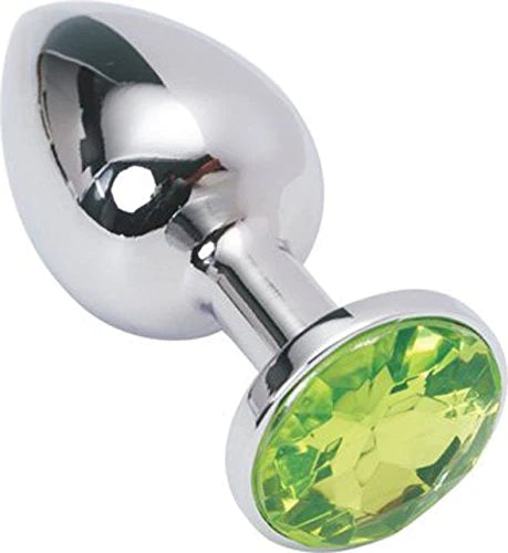 Come Closer Advanced Silver Butt Plug Set | Diamond | Blue | Green