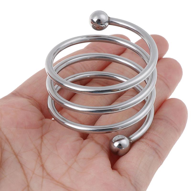 Come Closer Multi Spring Set | 5 Cock Rings | Chrome