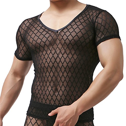 Come Closer Mesh Shirt | Black | Stretchy