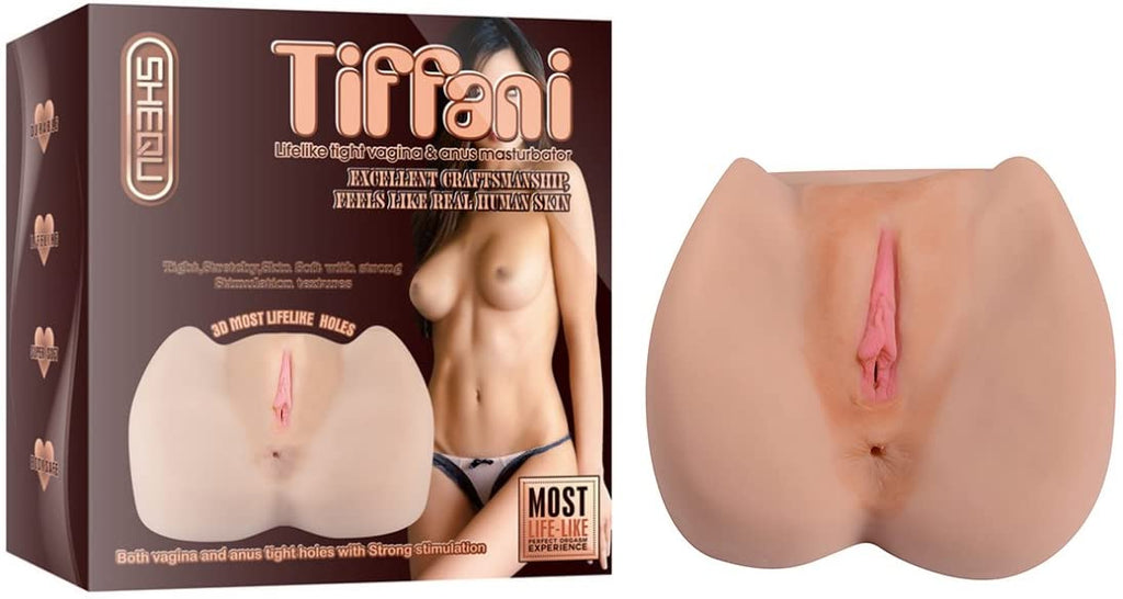 Tiffani Tight Vagina & Anus Masturbator - Silicone 1.7 kg