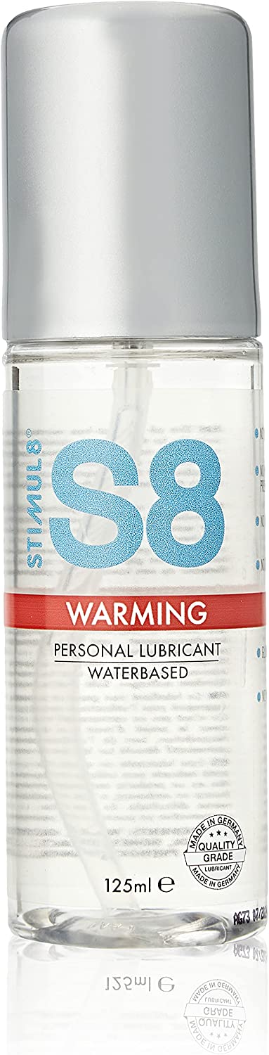 S8 Premium Warming Lubricant | Water based  2 In One | Hot Passion
