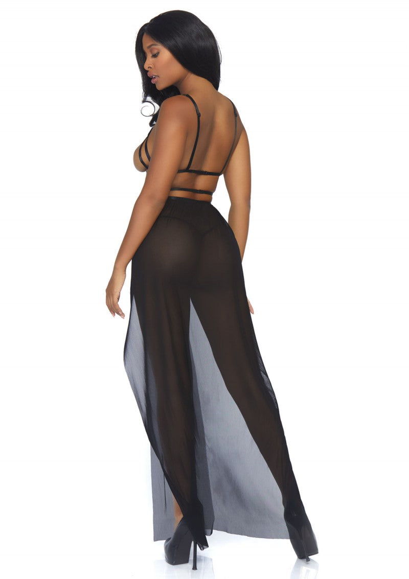 Leg Avenue | Cage Maxi Dress and G-string