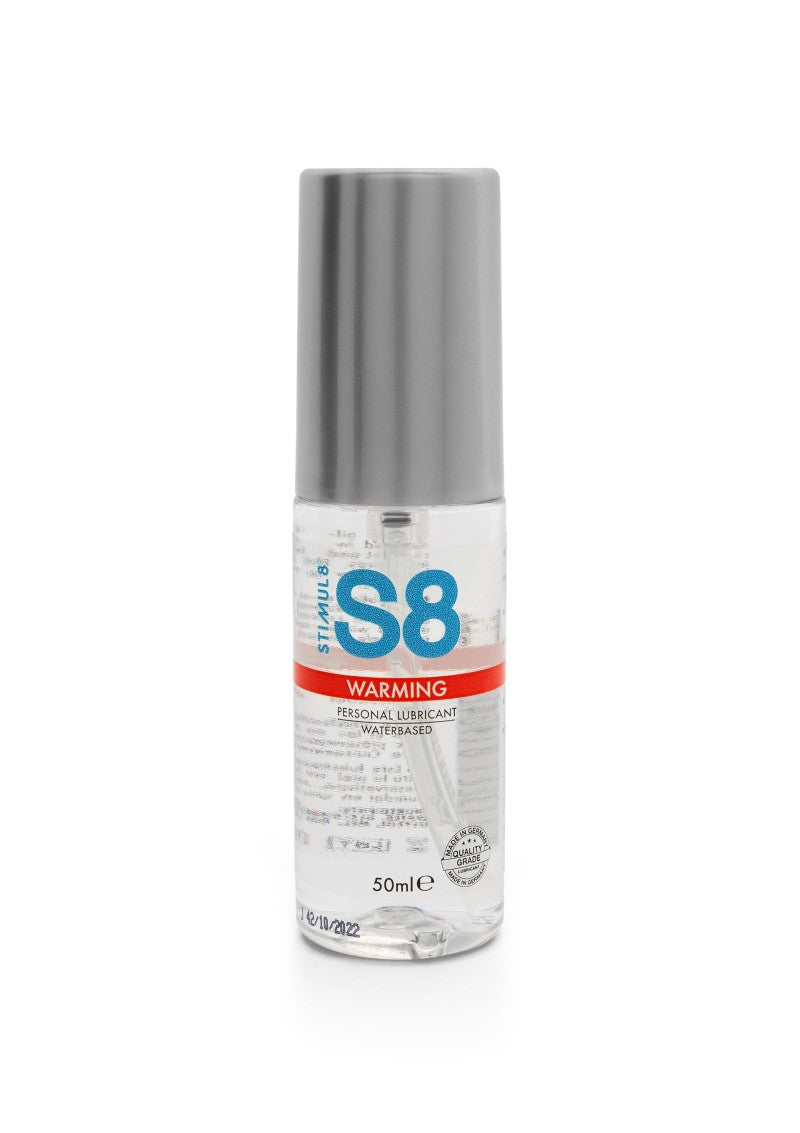 S8 Premium Warming Lubricant | Water based  2 In One | Hot Passion