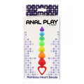 Anal Play | Rainbow | Hearts | Silicone