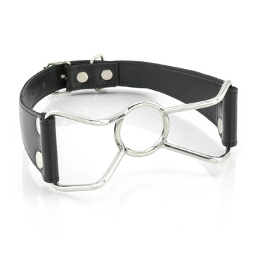 BDSM Spider Gag | Slave Bondage | Soft Vegan Leather | Adjustable