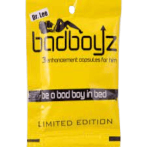 Bad Boys Erection Enhancer | Value 3 pack | Vitality | Stamina