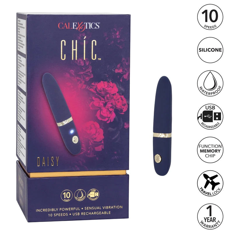 Calexotics Chic Daisy | Rechargeable | Water proof  | 10 speed