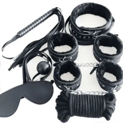 Come Closer Amazing Lux Bondage Kit | Black | Padded