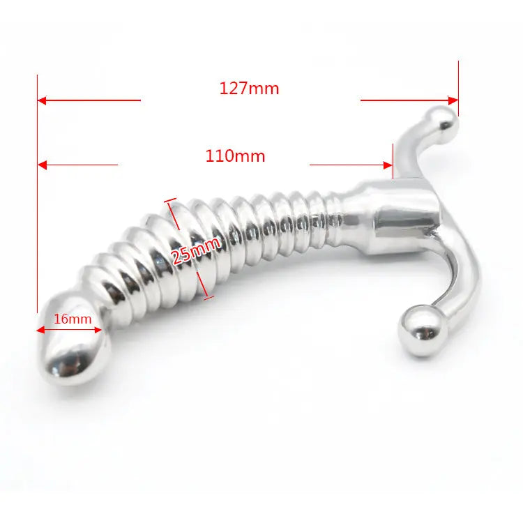 Come Closer Chrome P-Spot | Prostate Stimulator | Stainless Steel Classix