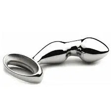 Come Closer Deluxe Fetish Plug | P-spot | Stainless steel | Chrome