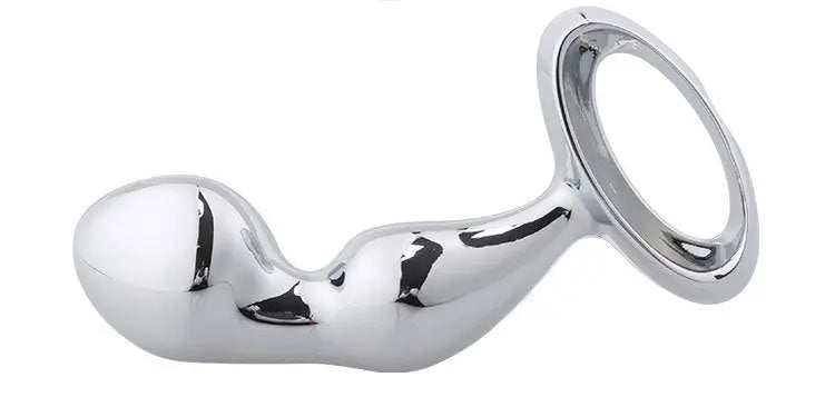 Come Closer Deluxe Fetish Plug | P-spot | Stainless steel | Chrome Pipedream