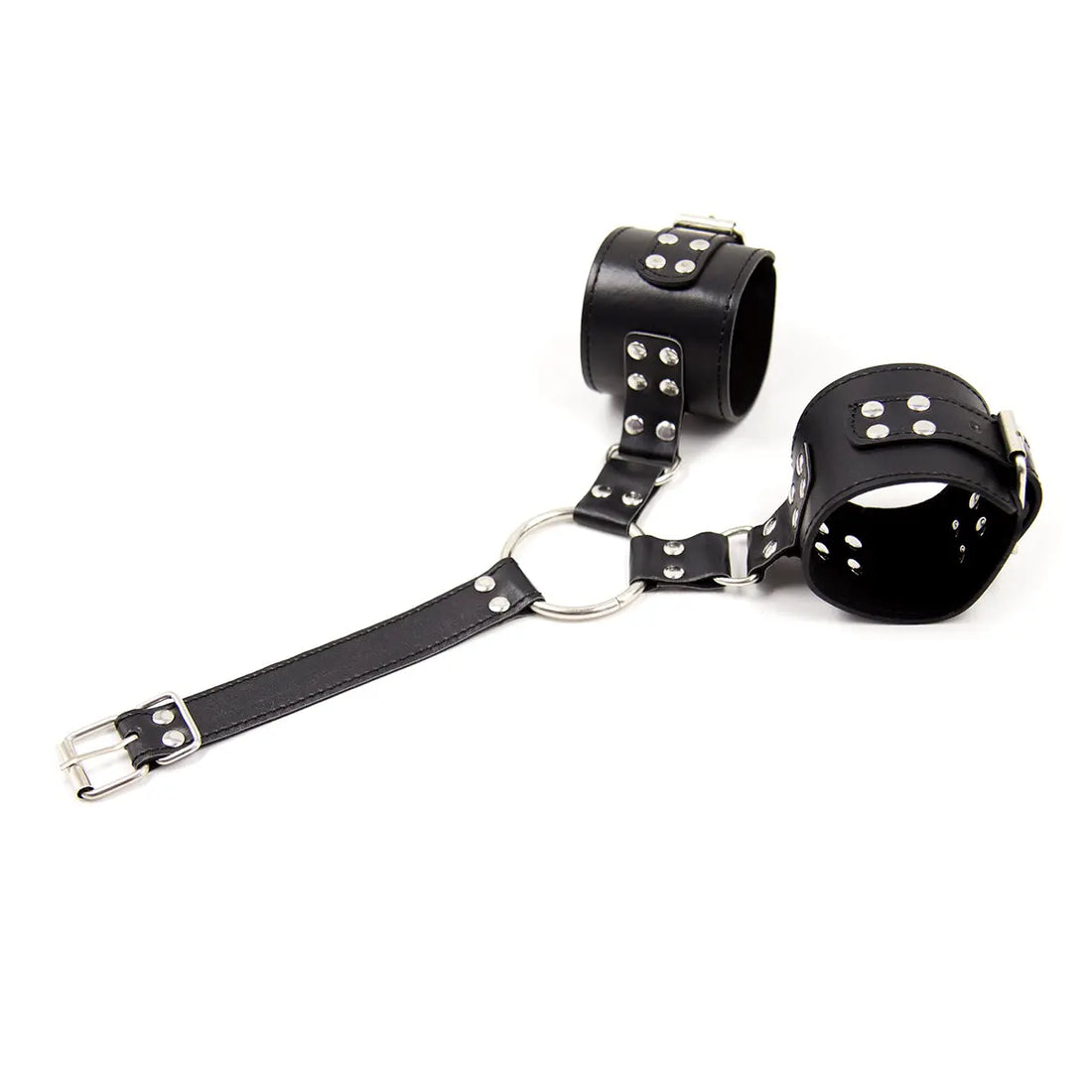 Come Closer Neck Restraint System | Wrist | Bondage | Soft Vegan Leather Scandal