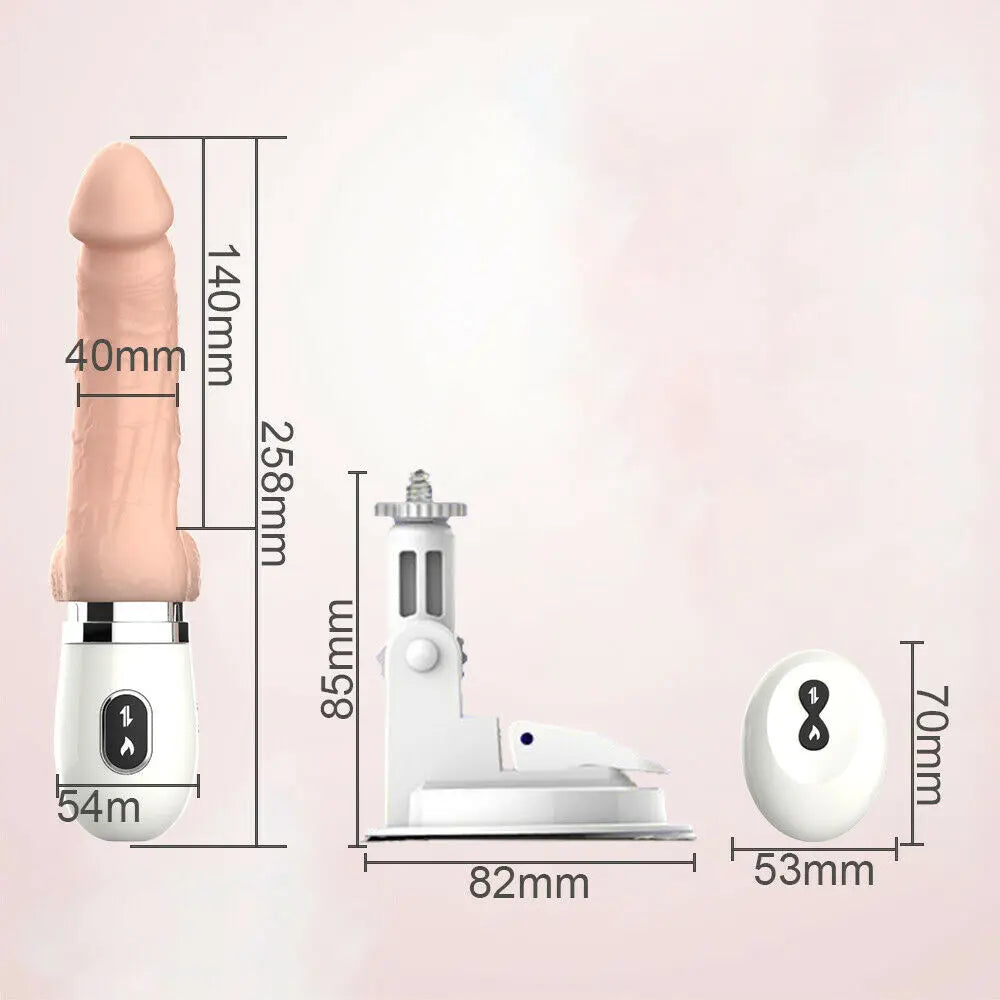 Cyclone 7" Realistic Dildo | Thrusting | Heating | Vibrating | Flesh | Suction Cub https://www.mysexshop.co.za/