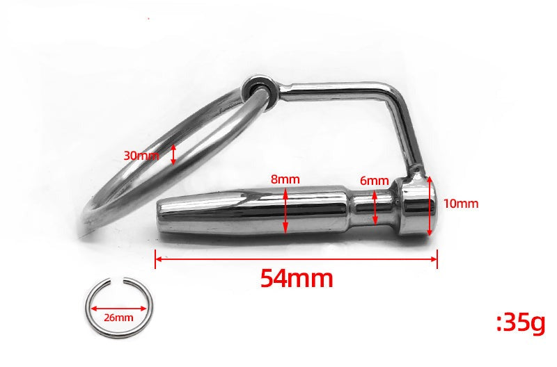 Come Closer Penis Plug | Short Bullet | Glans Ring | Cum Stopper