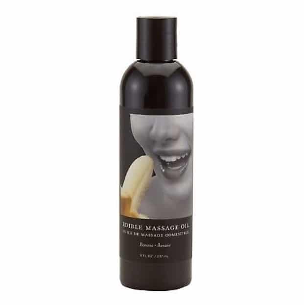 Edible Massage Oil 60ml Banana, completely Vegan