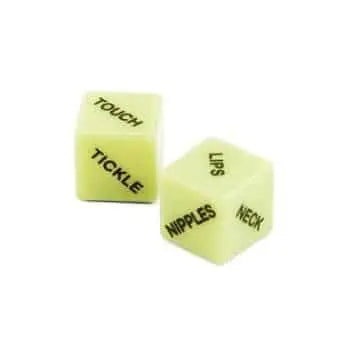 Erotic Glow In The Dark Dice | Buy Sex Toys Online | My Sex Shop
