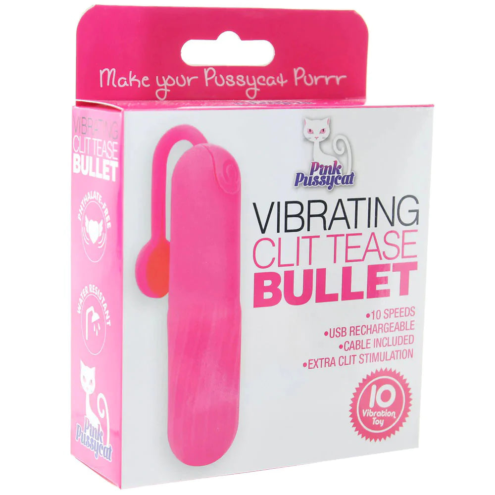 Pink Pussycat | Vibrating | Clit Tease Bullet