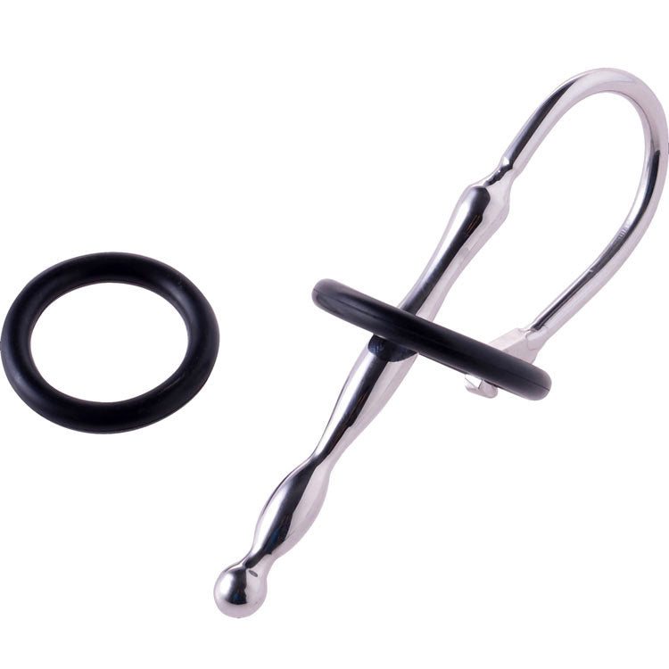 Come Closer Penis Plug | 2 Silicone Glans Ring | Cum Stopper